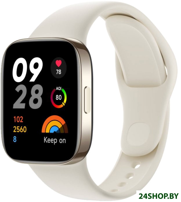 Умные часы Xiaomi Redmi Watch 3 (слоновая кость, международная версия) Умные часы Xiaomi Redmi Watch 3 (слоновая кость, международная версия)