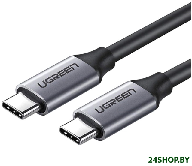 Кабель UGREEN US161 50751 (1.5 м, черный/серый) Кабель UGREEN US161 50751 (1.5 м, черный/серый)
