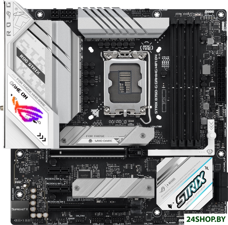 Материнская плата ASUS ROG Strix B760-G Gaming WiFi D4 Материнская плата ASUS ROG Strix B760-G Gaming WiFi D4