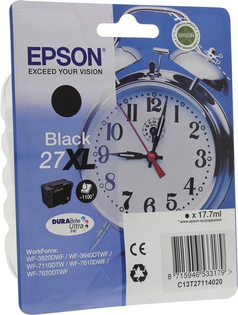 Картридж для принтера Epson C13T27114020 Картридж для принтера Epson C13T27114020