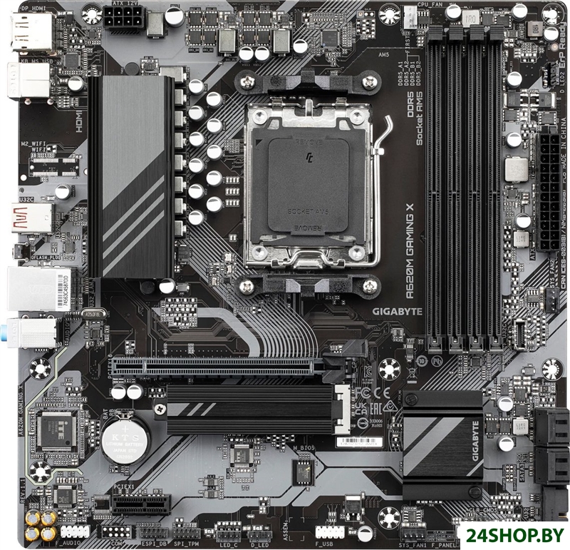 Материнская плата Gigabyte A620M Gaming X (rev. 1.1) Материнская плата Gigabyte A620M Gaming X (rev. 1.1)