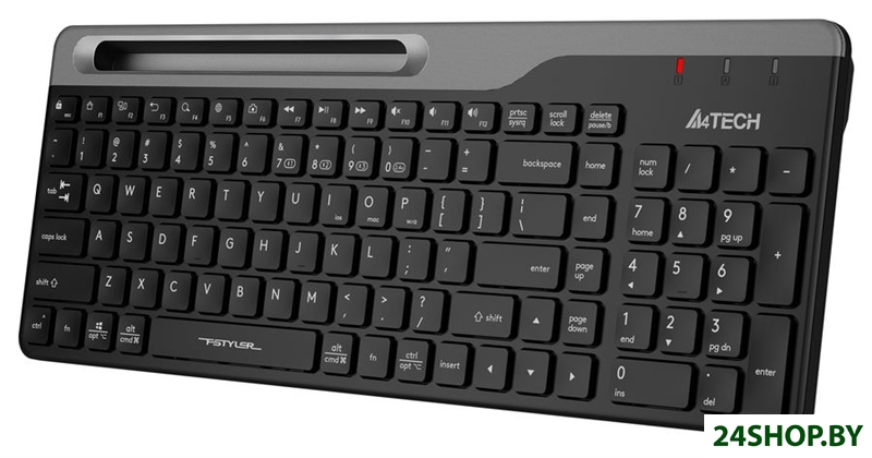 Клавиатура A4Tech Fstyler FBK25 (черный/серый) Клавиатура A4Tech Fstyler FBK25 (черный/серый)