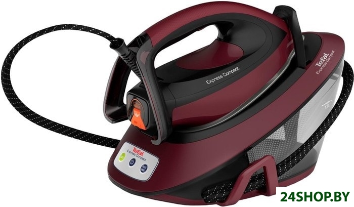 Парогенератор Tefal SV7130E0 (бордовый/черный) Парогенератор Tefal SV7130E0 (бордовый/черный)