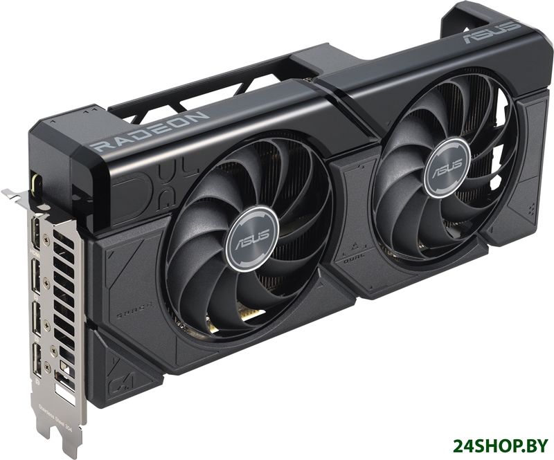 Видеокарта ASUS Dual Radeon RX 7800 XT OC Edition 16GB GDDR6 DUAL-RX7800XT-O16G Видеокарта ASUS Dual Radeon RX 7800 XT OC Edition 16GB GDDR6 DUAL-RX7800XT-O16G