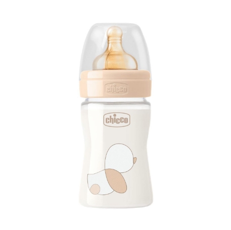 Бутылочка Chicco Original Touch Glass Uni 150 мл (0м+) (00027710300000) Бутылочка Chicco Original Touch Glass Uni 150 мл (0м+) (00027710300000)