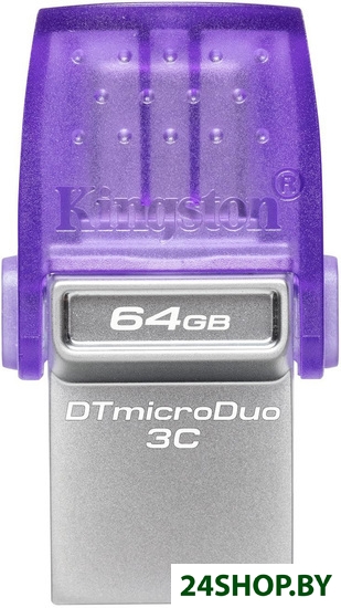 USB Flash Kingston DataTraveler MicroDuo 3C USB 3.2 Gen 1 64GB USB Flash Kingston DataTraveler MicroDuo 3C USB 3.2 Gen 1 64GB