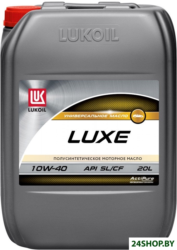 Моторное масло Лукойл Люкс 10W-40 SL/CF 20л Моторное масло Лукойл Люкс 10W-40 SL/CF 20л