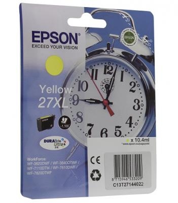 Картридж EPSON C13T27144022 желтый Картридж EPSON C13T27144022 желтый