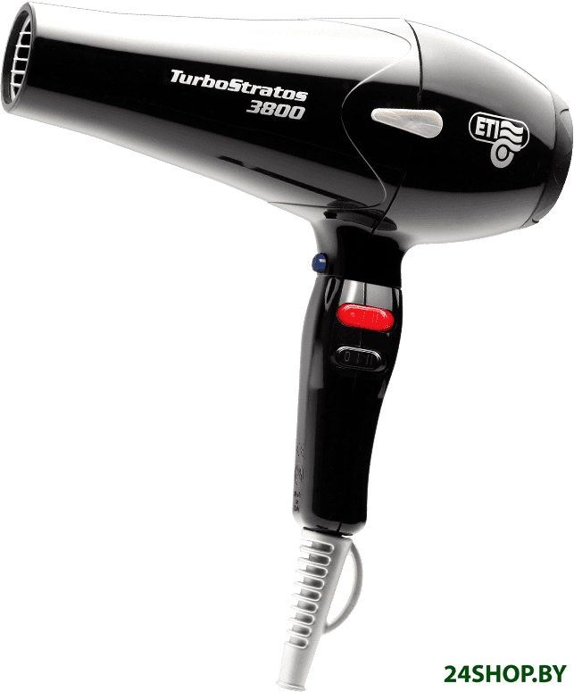 Фен ETI TURBO STRATOS 3800 BLACK Фен ETI TURBO STRATOS 3800 BLACK