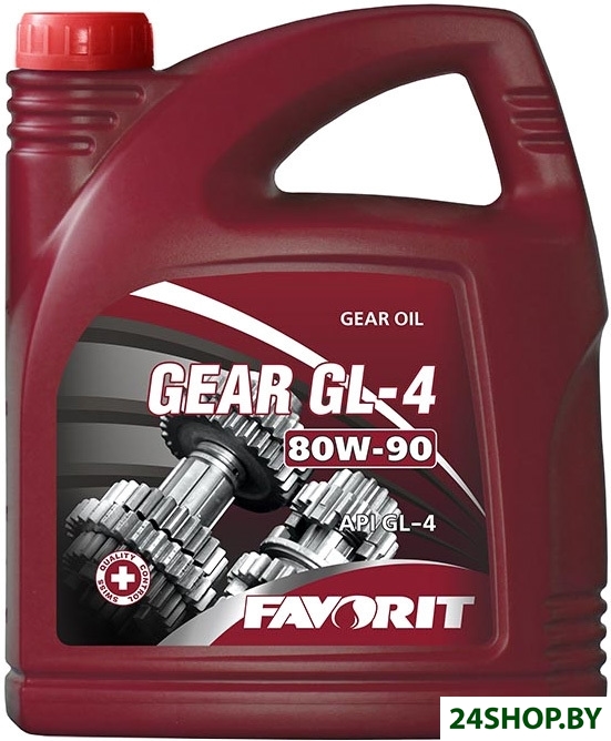 Трансмиссионное масло Favorit Gear 80W-90 GL-4 4л Трансмиссионное масло Favorit Gear 80W-90 GL-4 4л