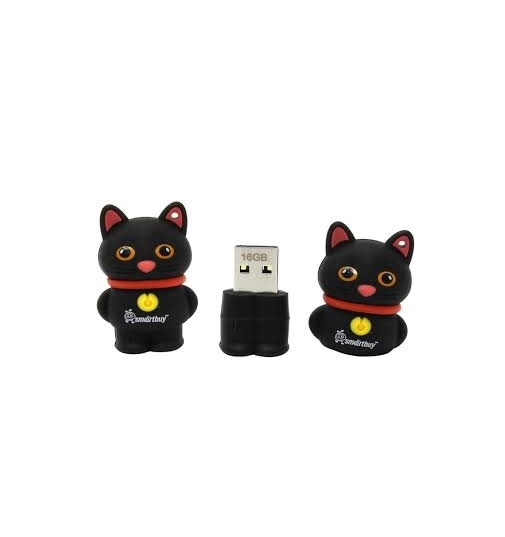 Флешка SmartBuy Wild Series Catty <SB16GBCatK> USB2.0 Flash Drive 16Gb (RTL) Флешка SmartBuy Wild Series Catty <SB16GBCatK> USB2.0 Flash Drive 16Gb (RTL)