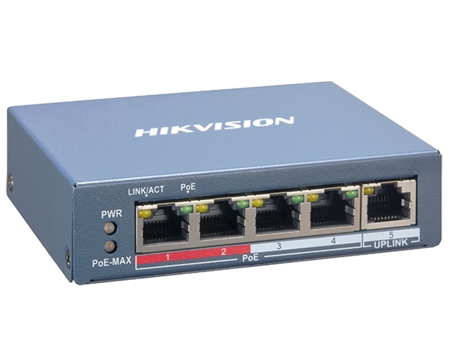 Настраиваемый коммутатор Hikvision DS-3E1105P-EI Настраиваемый коммутатор Hikvision DS-3E1105P-EI