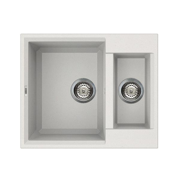 Кухонная мойка Elleci Easy 150 Bianco Titano 68 Кухонная мойка Elleci Easy 150 Bianco Titano 68