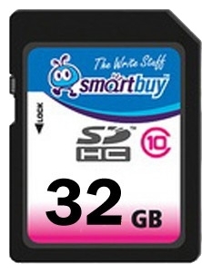 Карта памяти SmartBuy SDHC Class 10 32 Gb Карта памяти SmartBuy SDHC Class 10 32 Gb