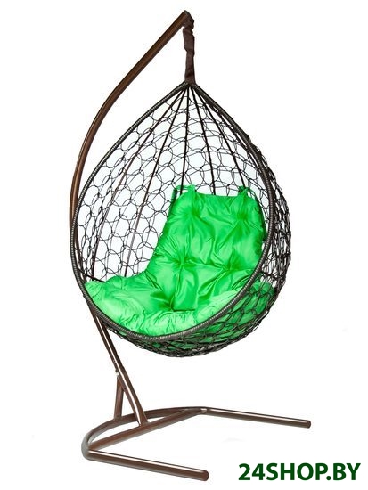 Подвесное кресло LetoLux Liverpool Comfort (шоколад/зеленый) Подвесное кресло LetoLux Liverpool Comfort (шоколад/зеленый)