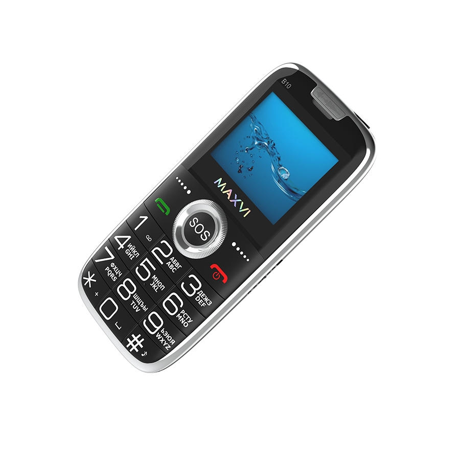 Мобильный телефон Maxvi B10 (черный) Мобильный телефон Maxvi B10 (черный)