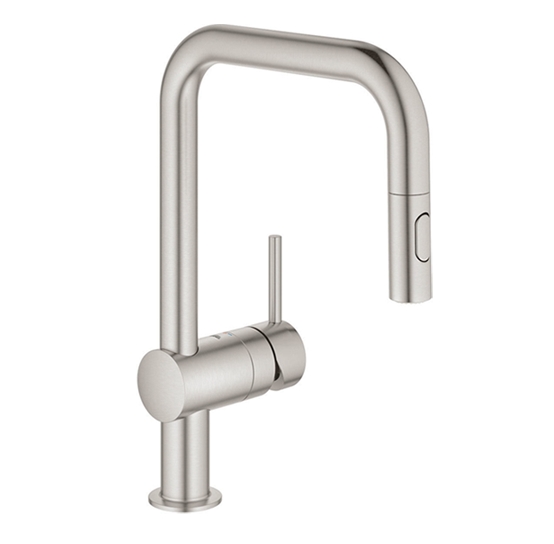 Смеситель Grohe Minta 32322DC2 (стальной) Смеситель Grohe Minta 32322DC2 (стальной)