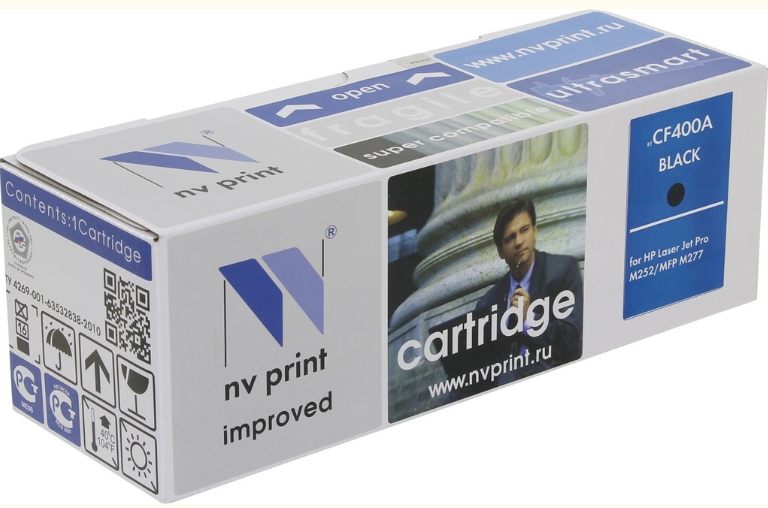 Картридж NV Print CF400A Black Картридж NV Print CF400A Black