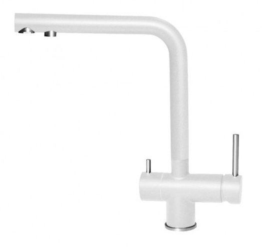 Смеситель Elleci Tourmaline K96 White Смеситель Elleci Tourmaline K96 White