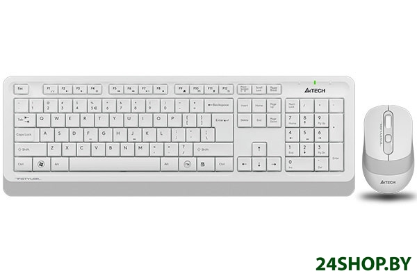 Клавиатура + мышь A4Tech Fstyler FG1010 (белый/серый) Клавиатура + мышь A4Tech Fstyler FG1010 (белый/серый)
