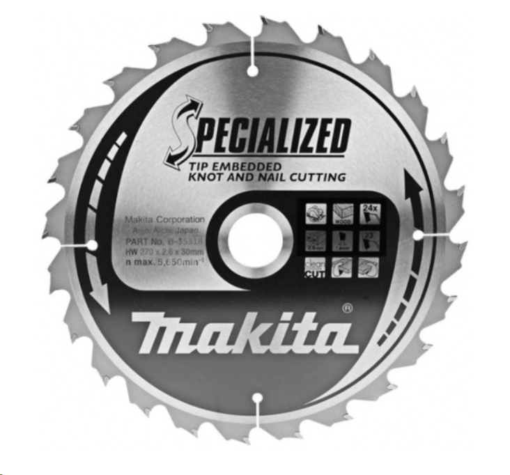 Пильный диск Makita B-35318 Пильный диск Makita B-35318
