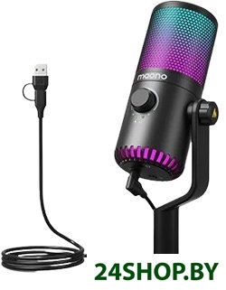 Проводной микрофон Maono DM30 RGB (черный) Проводной микрофон Maono DM30 RGB (черный)