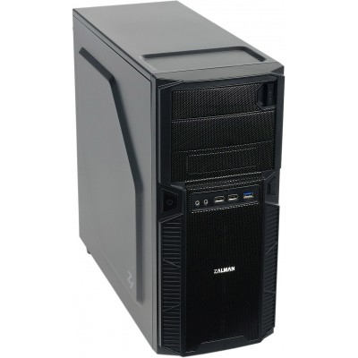 Корпус без блока питания ZALMAN ZM-Z1 Black Корпус без блока питания ZALMAN ZM-Z1 Black