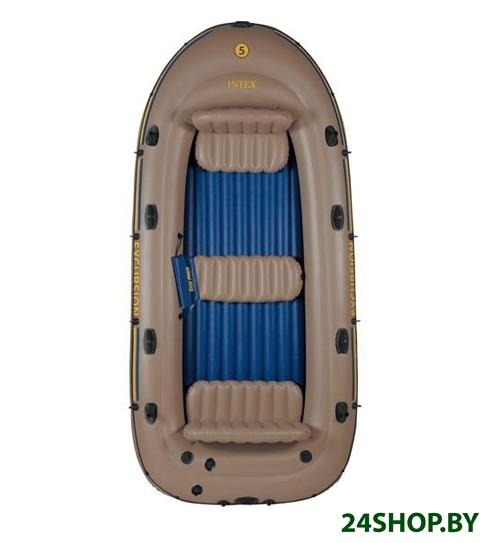 Надувная лодка 5-ти местная INTEX Excursion 5 Set 68325 Надувная лодка 5-ти местная INTEX Excursion 5 Set 68325