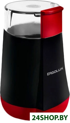 Электрическая кофемолка ERGOLUX ELX-CG02-C43 (красно-черная) Электрическая кофемолка ERGOLUX ELX-CG02-C43 (красно-черная)