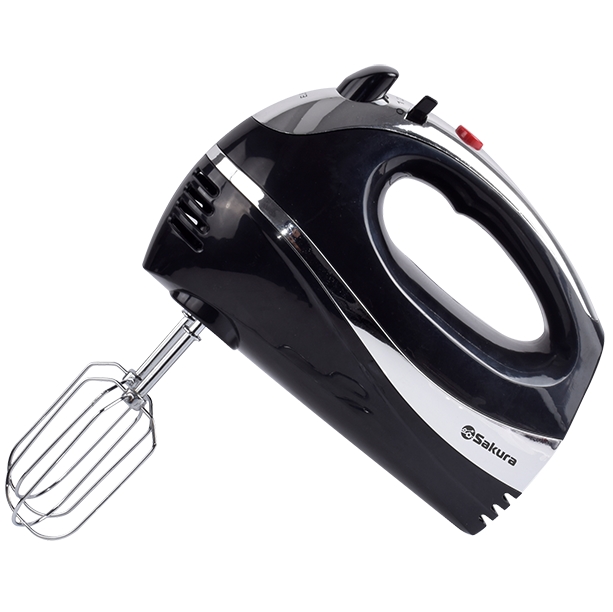 Миксер Sakura SA-6309BC (черный/хром) Миксер Sakura SA-6309BC (черный/хром)