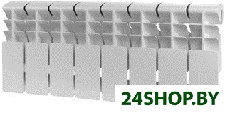 Радиатор алюминиевый Rommer Plus 200 (11 секций) Радиатор алюминиевый Rommer Plus 200 (11 секций)