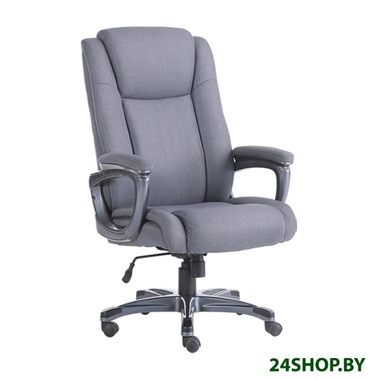 Кресло Brabix Solid HD-005 (ткань, серый) Кресло Brabix Solid HD-005 (ткань, серый)