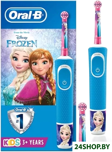 Электрическая зубная щетка Oral-B Vitality 100 Kids Plus Frozen D100.423.2K 4210201241379 Электрическая зубная щетка Oral-B Vitality 100 Kids Plus Frozen D100.423.2K 4210201241379