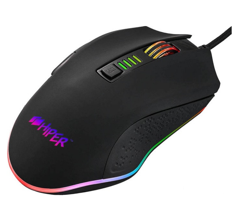 Игровая мышь HIPER Genome GM-5 (черный) Игровая мышь HIPER Genome GM-5 (черный)