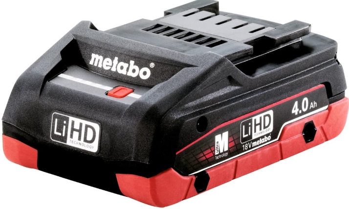 Аккумулятор Metabo LiHD 625367000 (18В/4 Ah) Аккумулятор Metabo LiHD 625367000 (18В/4 Ah)