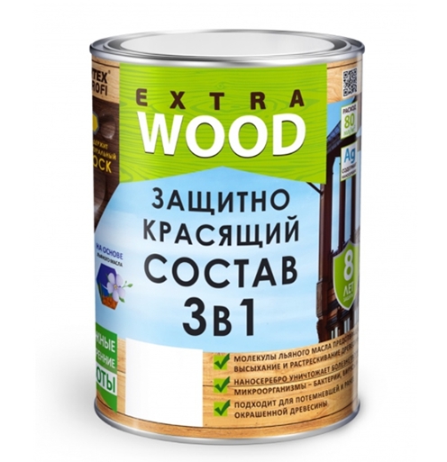 Пропитка Farbitex Profi Wood Extra 3в1 0.8 л (орех) Пропитка Farbitex Profi Wood Extra 3в1 0.8 л (орех)