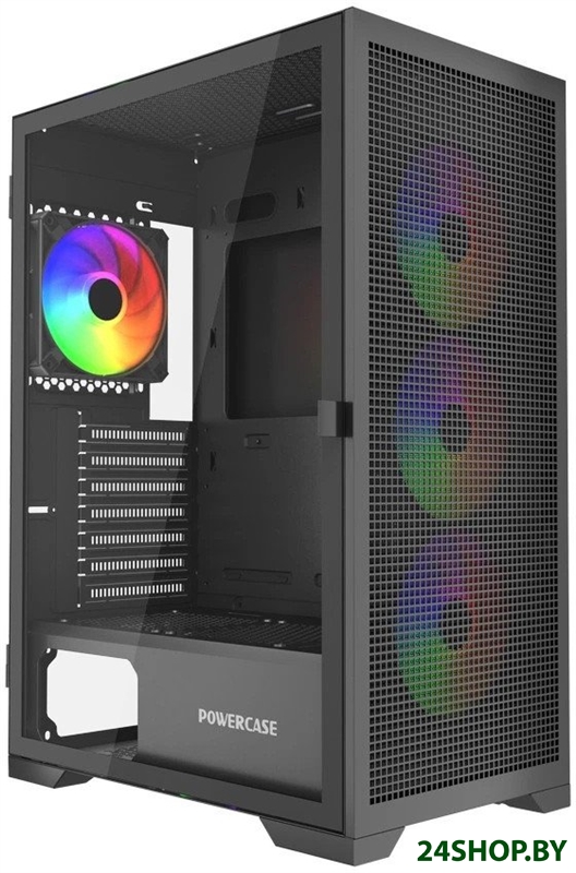 Корпус Powercase Mistral B415 (черный) Корпус Powercase Mistral B415 (черный)