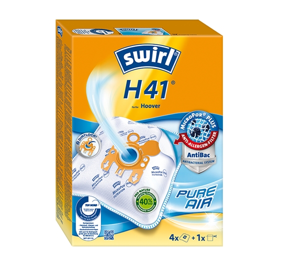 Комплект одноразовых мешков Swirl H 41/4 MP Plus Комплект одноразовых мешков Swirl H 41/4 MP Plus