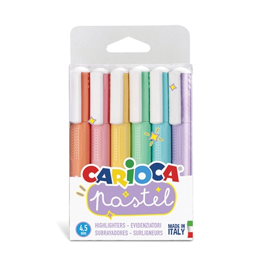 Набор маркеров Carioca Pastel 43033 1-5mm (6 цветов) Набор маркеров Carioca Pastel 43033 1-5mm (6 цветов)