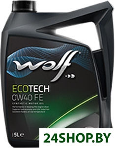 Моторное масло Wolf Eco Tech 0W-40 FE 5л Моторное масло Wolf Eco Tech 0W-40 FE 5л