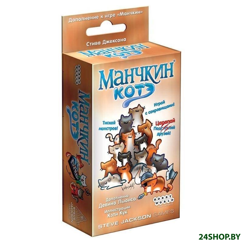 Настольная игра Мир Хобби Манчкин. Котэ Настольная игра Мир Хобби Манчкин. Котэ