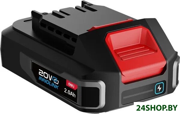 Аккумулятор Deli EDE-DC20A2 (20В/2 Ah) Аккумулятор Deli EDE-DC20A2 (20В/2 Ah)