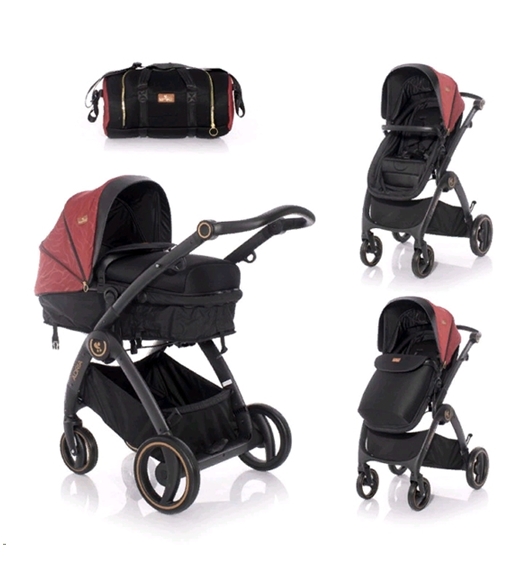 Универсальная коляска Lorelli (Bertoni) Adria 2020 (2 в 1, красный) (10021452006) Универсальная коляска Lorelli (Bertoni) Adria 2020 (2 в 1, красный) (10021452006)