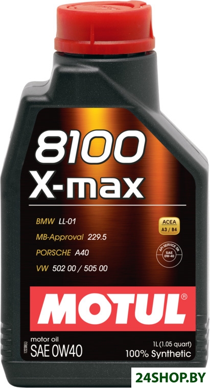 Моторное масло Motul 8100 X-Max 0W-40 1л Моторное масло Motul 8100 X-Max 0W-40 1л