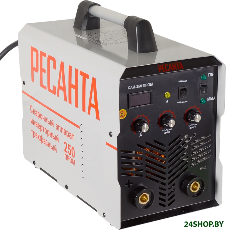 Сварочный инвертор Ресанта САИ-250 ПРОМ Сварочный инвертор Ресанта САИ-250 ПРОМ