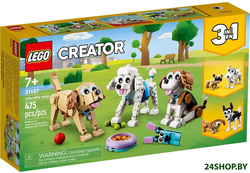 Конструктор LEGO Creator 31137 Очаровательные собаки Конструктор LEGO Creator 31137 Очаровательные собаки