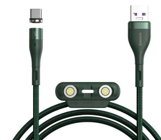 Кабель Baseus CA1T3-B06 Green Кабель Baseus CA1T3-B06 Green