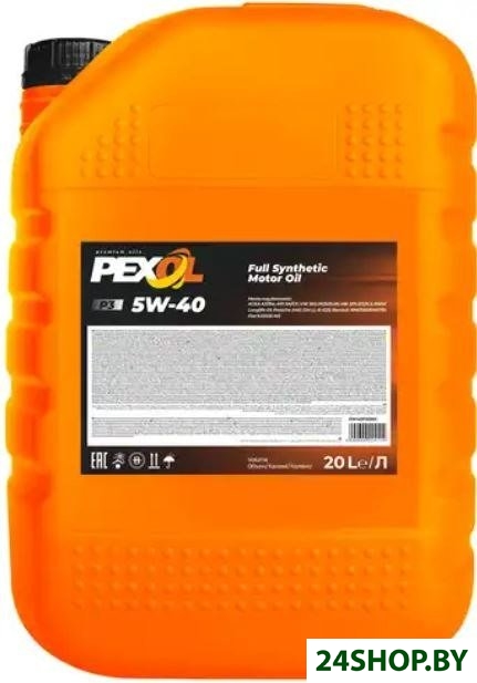 Моторное масло Pexol P3 5W-40 A3/B4 SN/CF 20л Моторное масло Pexol P3 5W-40 A3/B4 SN/CF 20л