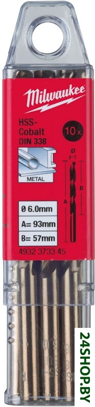 Набор сверл Milwaukee 4932373342 (10 предметов) Набор сверл Milwaukee 4932373342 (10 предметов)