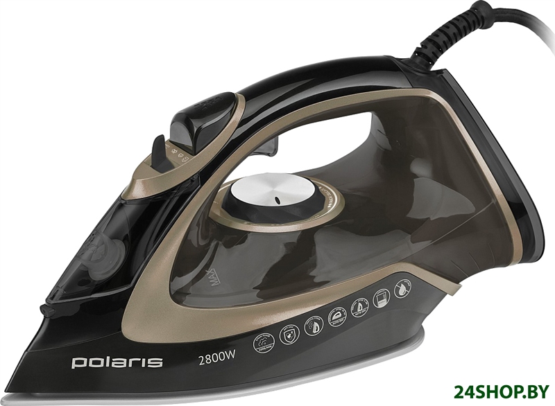 Утюг Polaris PIR 2821AK 3m (черный/золотистый) Утюг Polaris PIR 2821AK 3m (черный/золотистый)
